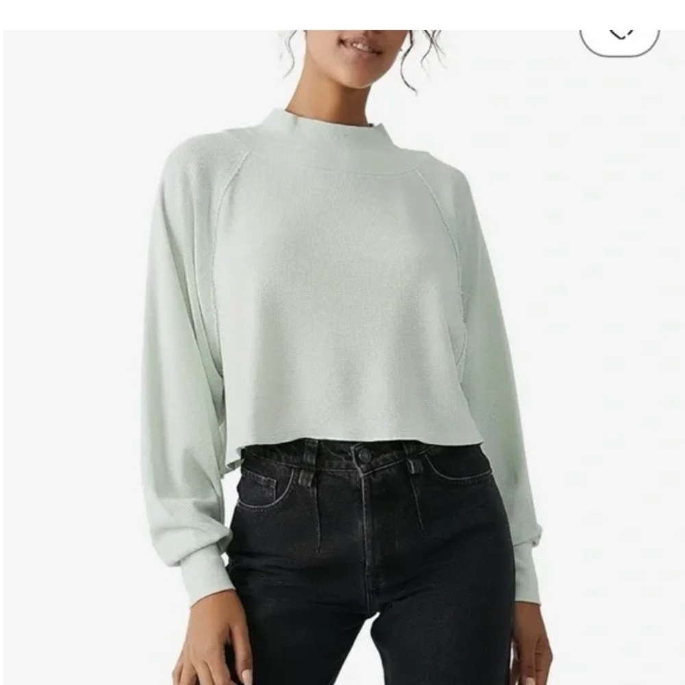We The Free Mint Green Sweatshirt